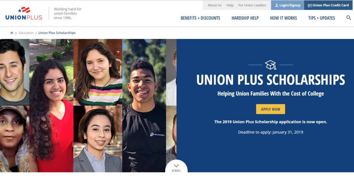 Union Plus Scholarship Kansas Organization of State Employees